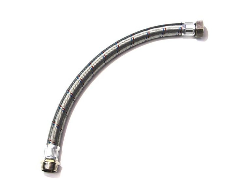 Гибкая подводка Hose L 50 1 (50 см. прямое соединение 1"- 1", алюминиевая оплетка).