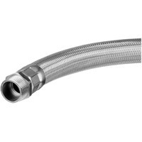 Гибкая подводка Hose L 60 1 (60 см., прямое соединение 1"- 1", алюминиевая оплетка).