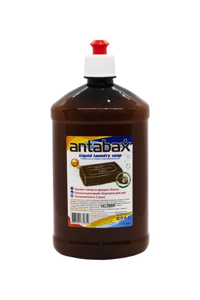 Универсальное жидкое хозяйственное мыло Antabax 1л